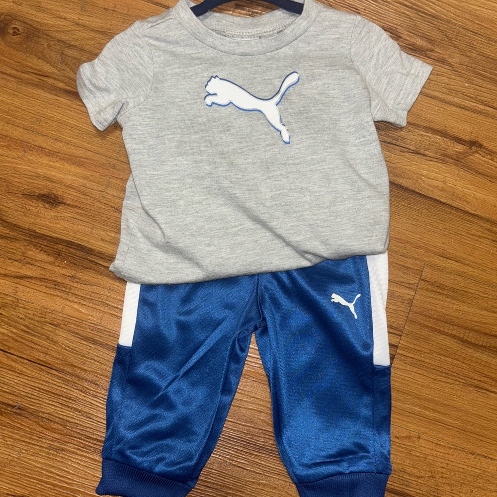 Puma pants and matching T-shirt